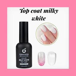 Top coat milky white serie premium