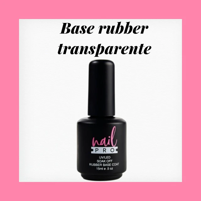 Base rubber clear nail pro 