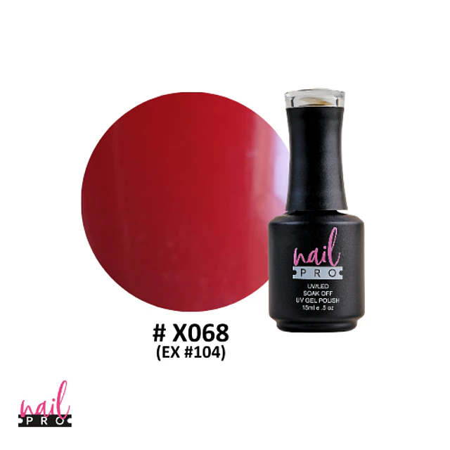 X068 rojo tradicional 
