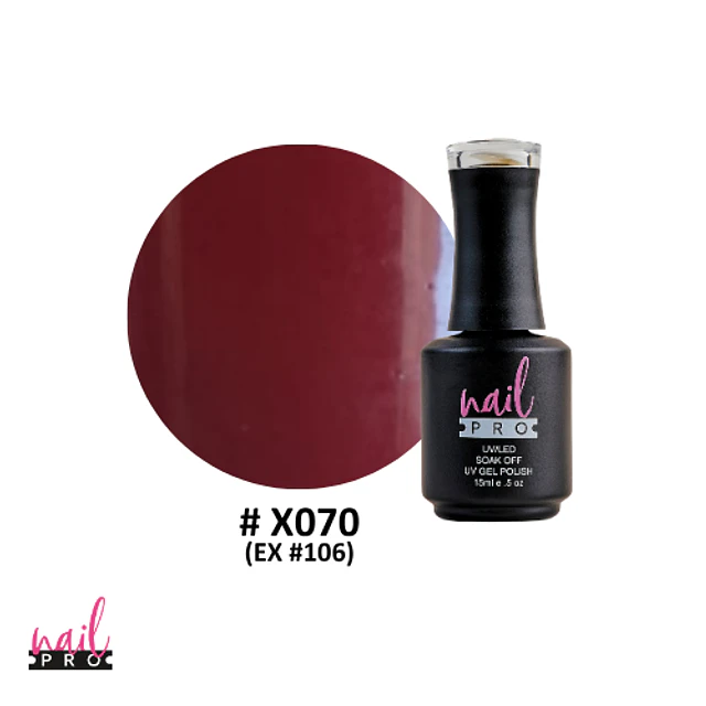 X070 rojo vino 