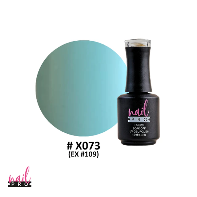 X073 verde agua pastel 
