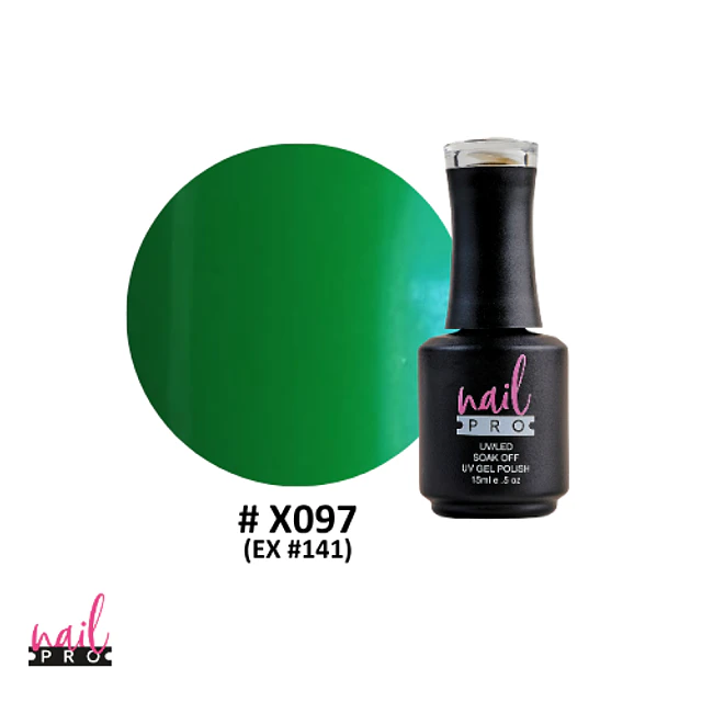 X097 verde hoja claro 