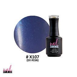 X107 azul metálico 