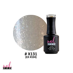 X131 traslúcido microglitter tornasol 