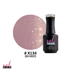 X134 rosado pastel microglitter 