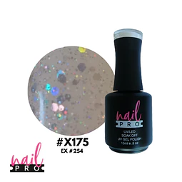 X175 glitter traslúcido holo