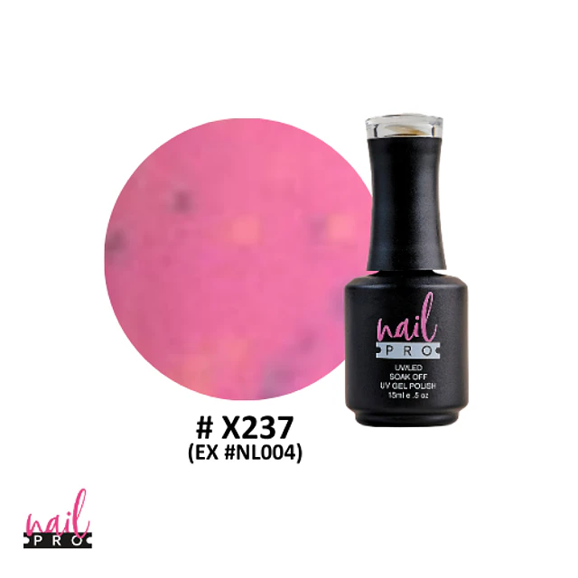 X237 rosado con marchitas amarillas y celeste 