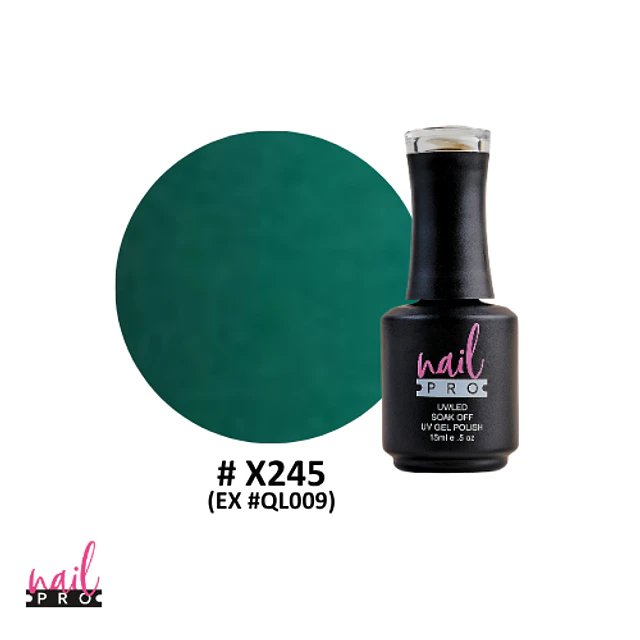 X245 verde turquesa 