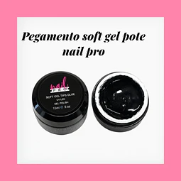 Pegamento soft gel sólido nail peo