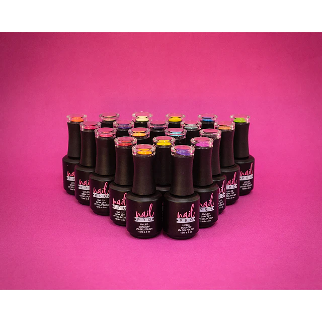 'Pack 6 esmaltes nail pro 15ml