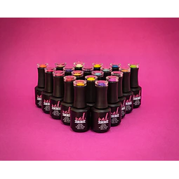 'Pack 10 esmaltes nail pro 15ml