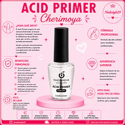 Primer con ácido Cherimoya 