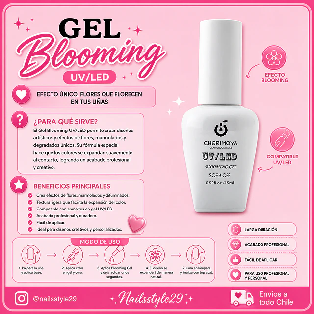 Base blooming para diseños 
