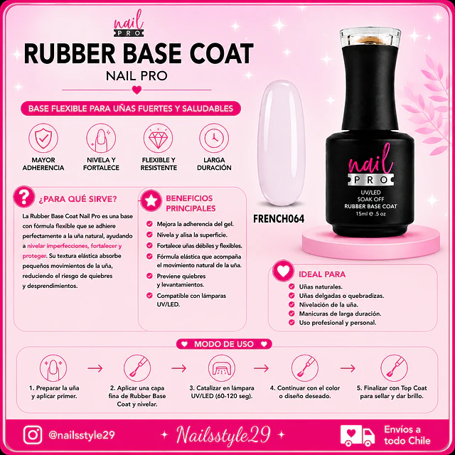 Base rubber French064