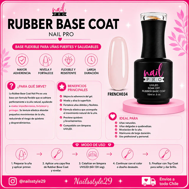 Base rubber French034