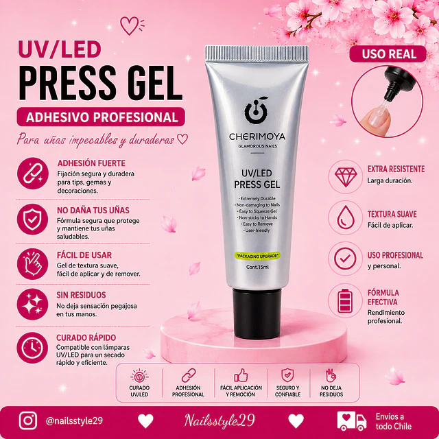 Press gel solido en tubo 