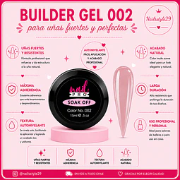 Gel de construcción 002 Nail pro 