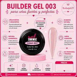 Gel de construcción 003 Nail pro