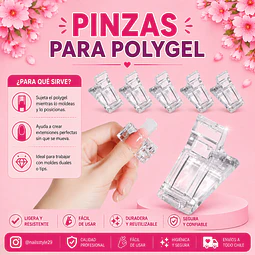 Pinzas para polygel 