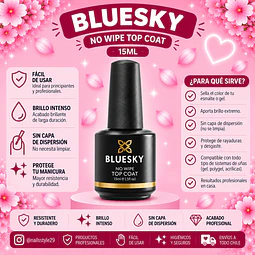 Top coat no wipe Bluesky 15ml