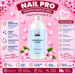 Deshidratador Nail pro 1 litro