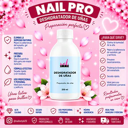 Deshidratador Nail pro 250ml