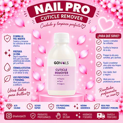 Removedor de cutículas 250ml Go Nails