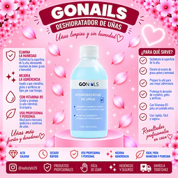 Deshidratador 250ml Go Nails