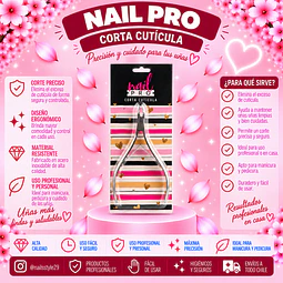 Corta cutículas Nail pro