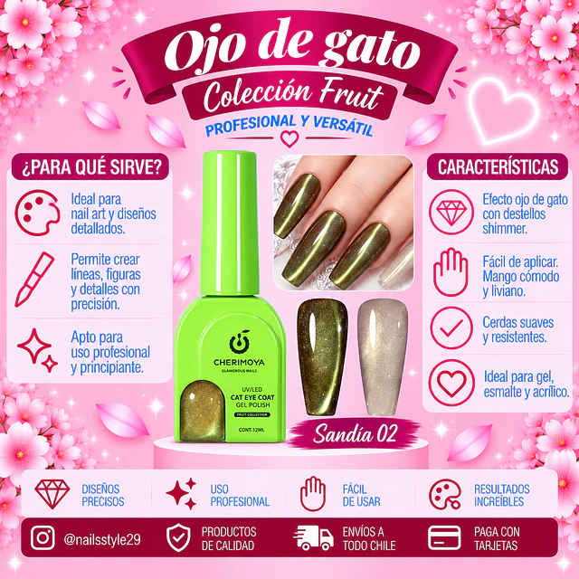 Ojo de gato Fruit, Sandía 