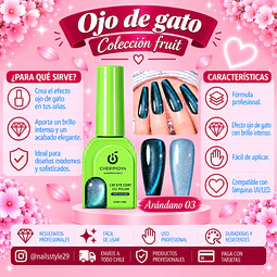 Ojo de gato Fruit, arándano 