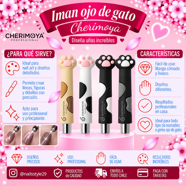 Iman ojo de gato patitas Cherimoya 