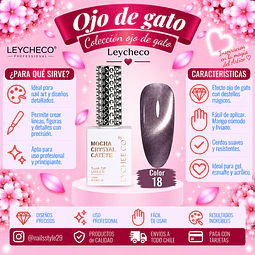 Ojo de gato Leycheco 018, 10ml
