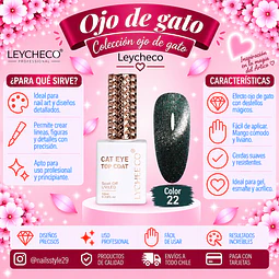 Ojo de gato Leycheco 022, 10ml