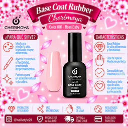 Base rubber Rosa baby Cherimoya 