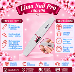 Lima Nail pro gramaje 100/100