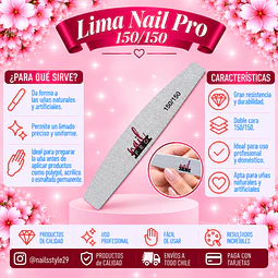 Lima Nail pro gramaje 150/150