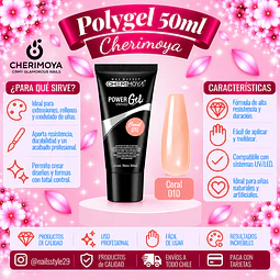Polygel 50ml, Coral