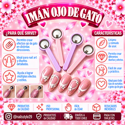 Imán ojo de gato 