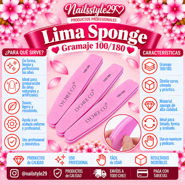 Lima sponge Leychecco gramaje 100/180