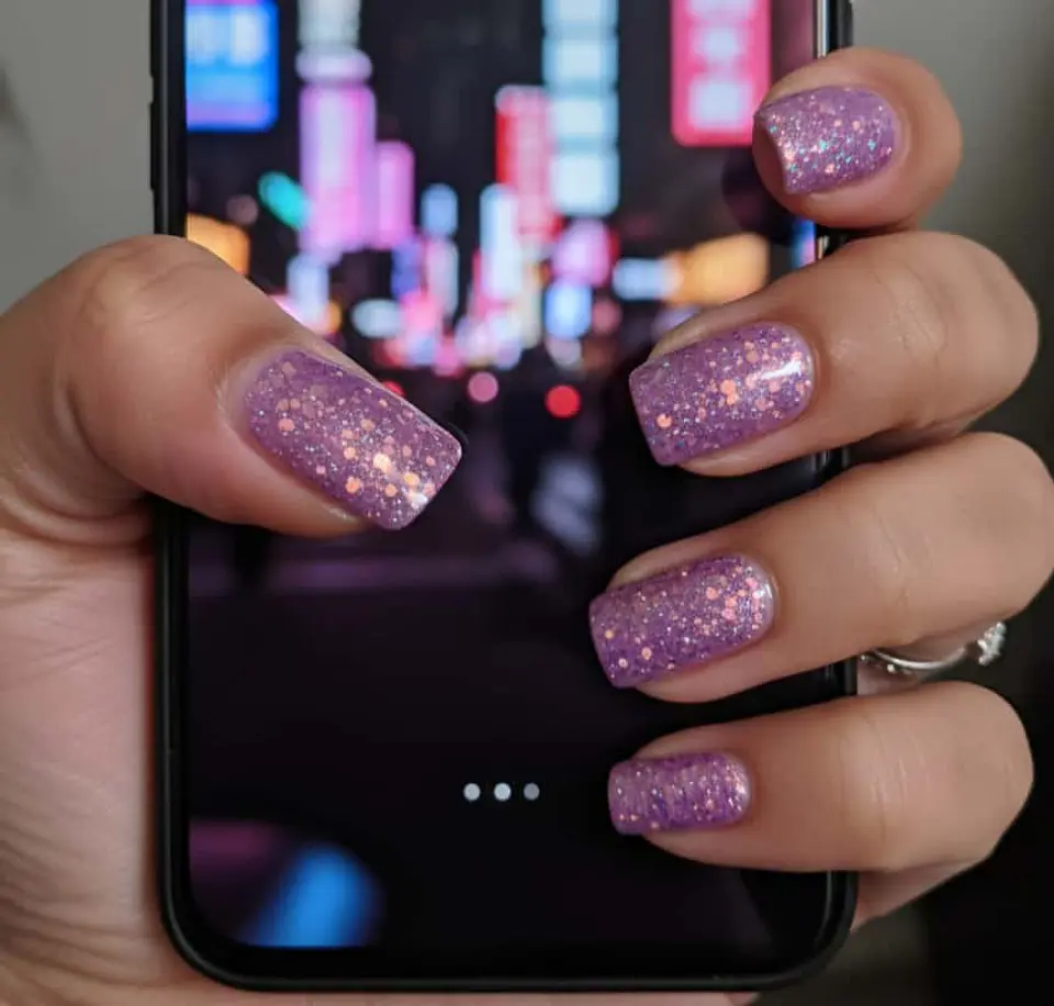 GLITTER MORADO 1