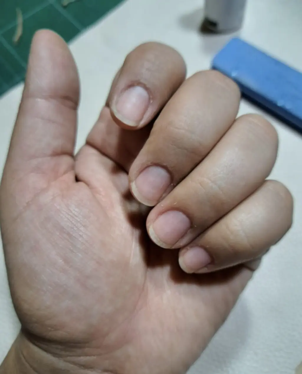 ¡Mis uñas están irreconocibles!