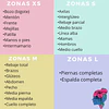 8 sesiones: 3 zonas libre elección + rostro 