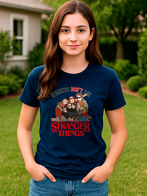 Polera Stranger Things Friends Dont Lie