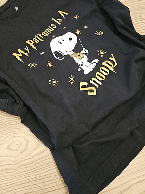 Polera My Patronus Is A Snoopy Harry Potter