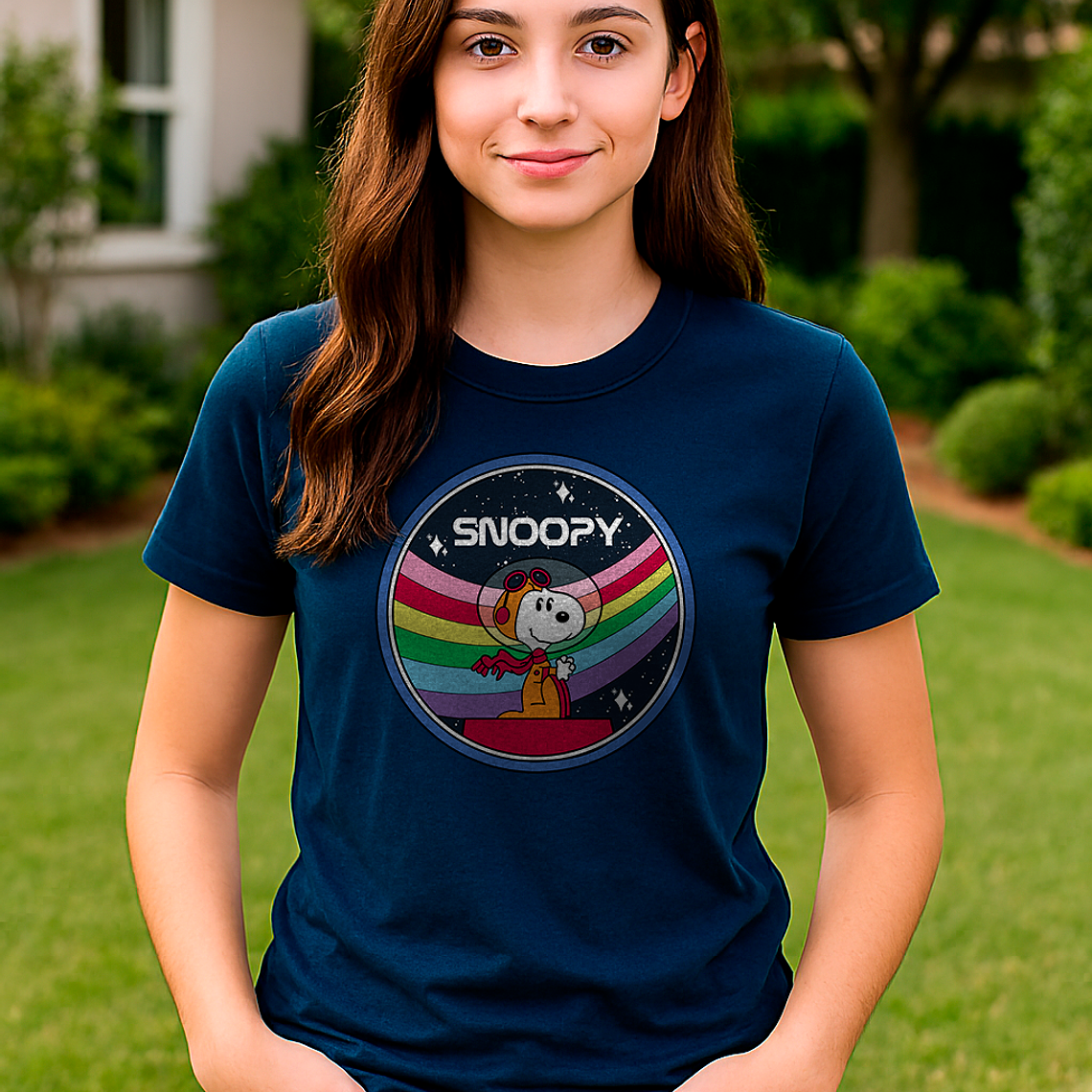 Polera Snoopy Astronauta 1
