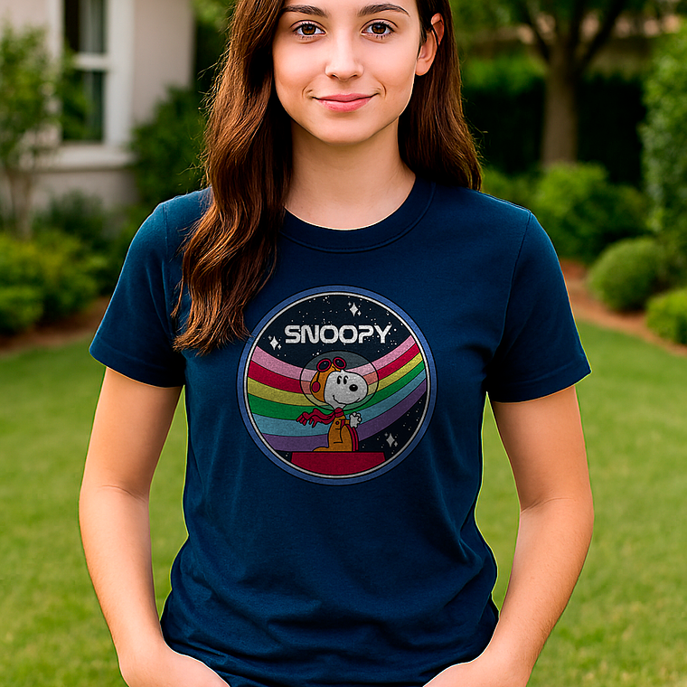 Polera Snoopy Astronauta 1