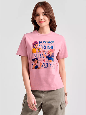 Polera Infantil K-pop Huntrx Demon Hunters