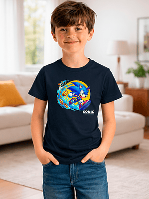 Polera Sonic Speed Rings