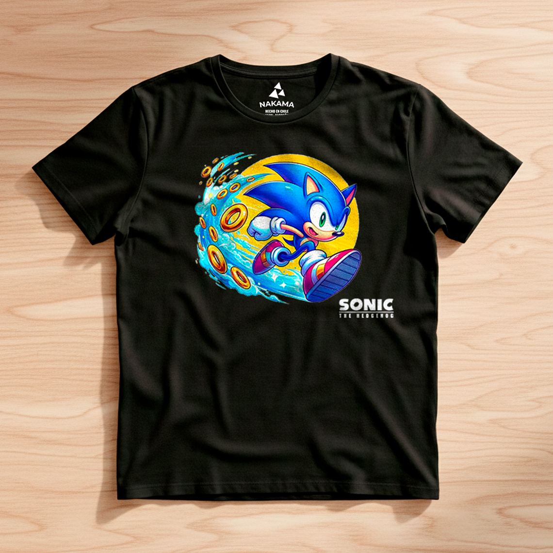 Polera Sonic Speed Rings 2